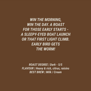 Early Bird - Dark Roast